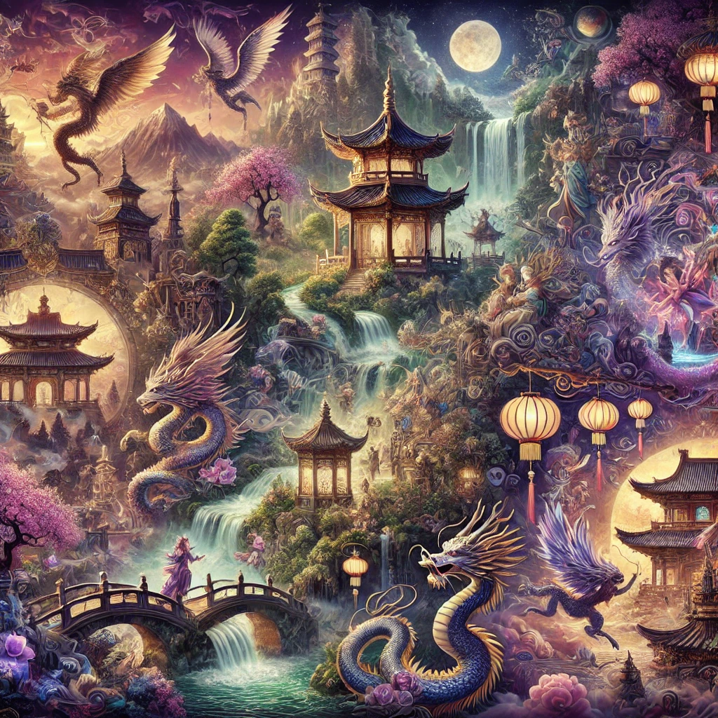 tapestry from Asia V2 Myths and Legends From Asia