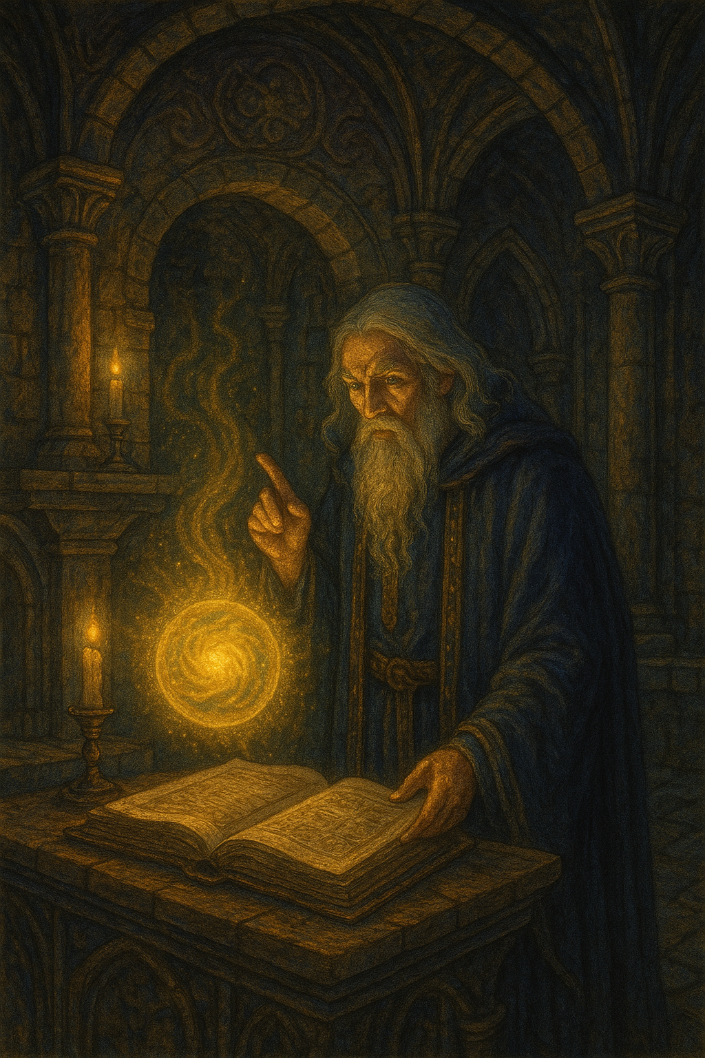 Open the Grimoire Open the Grimoire