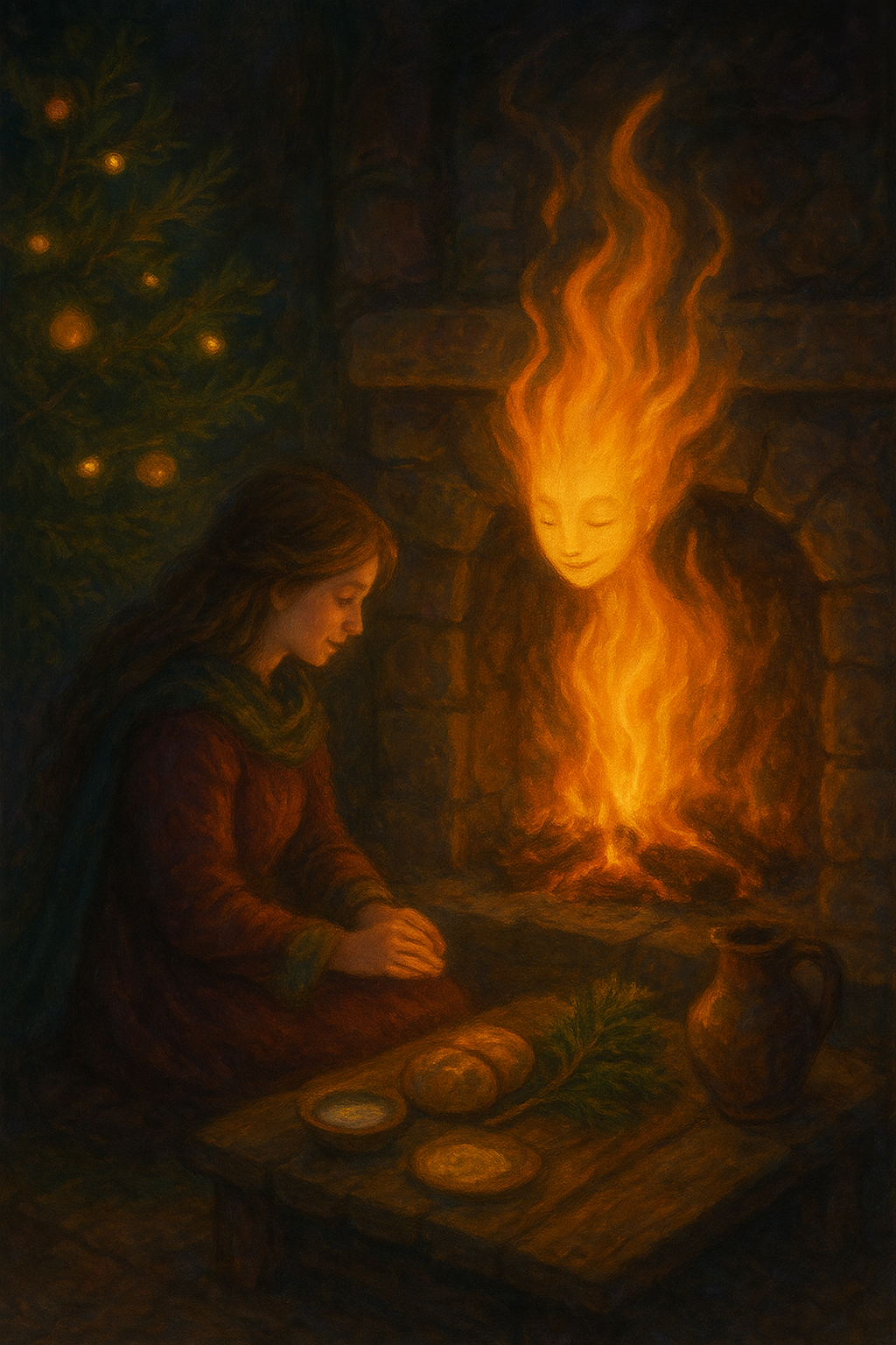 Nordic Fire Spirit Norse fire spirits of Yule